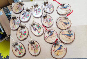 Hand Painted Christmas Ornaments!