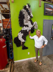 Kelly's Gorgeous, Scrapwood Artwork!