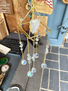 Geometric Stone Suncatcher