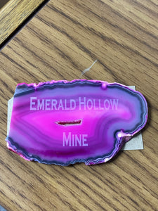 Emerald Hollow Engraving