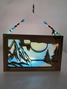 Wooden Suncatchers