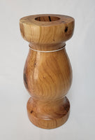 Cherry Burl Candleholder #112