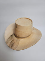 Maple Outback Hat - Rare Wood Turned Men's Headwear #406