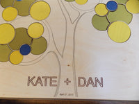 Bubble Tree Wedding Guest Book