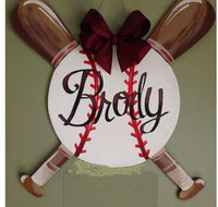 Baseball & Bats - Personal Handcrafted Displays