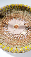 Pine Needle Basket with Handle