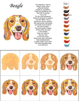 Beagle-DIY Pop Art Paint Kit - Personal Handcrafted Displays