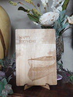 Boat Birthday Card