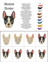 Boston Terrier-DIY Pop Art Paint Kit - Personal Handcrafted Displays