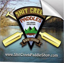 Shit Creek Paddles Logo 3.5″ Sticker