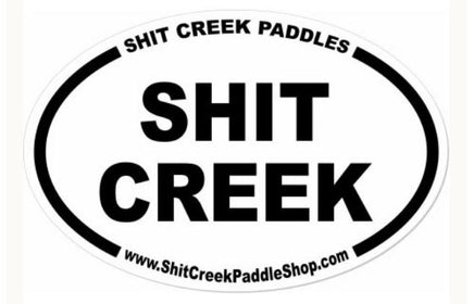 Shit Creek 4.5″ Bumper Sticker