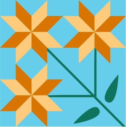 Carolina Lily - Barn Quilt - Personal Handcrafted Displays