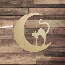 Cat and Moon