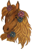 DIY -  Adult Coloring - Horse