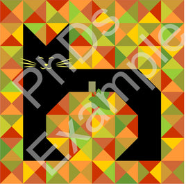 Purfect Pumpkin Barn Quilt - Wholesale