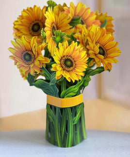 Sunflower Paper Flower Bouquet
