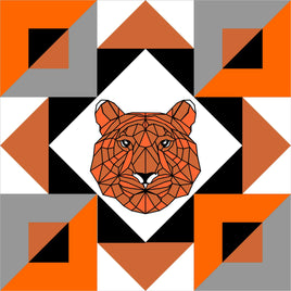 Tiger Barn Quilt - Wholesale